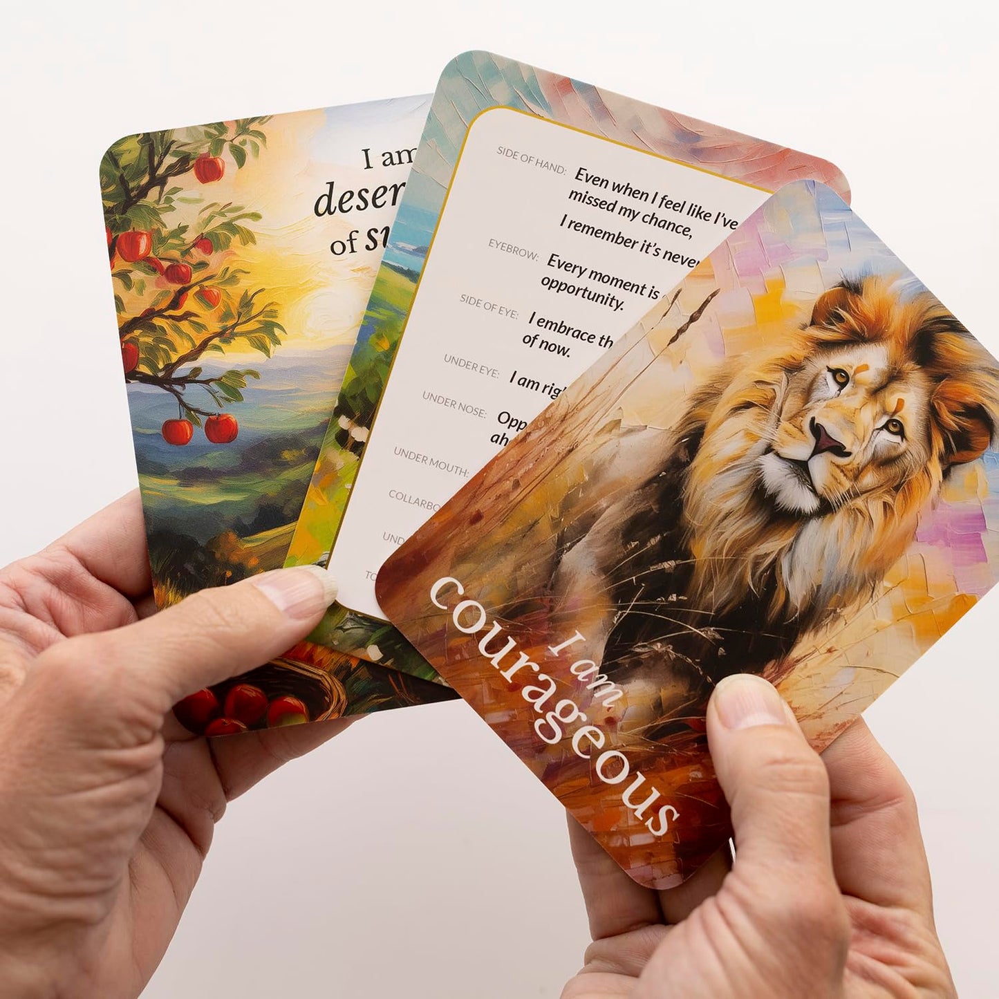 The Tapping Solutions Daily Guidance 52 card deck and guidebook