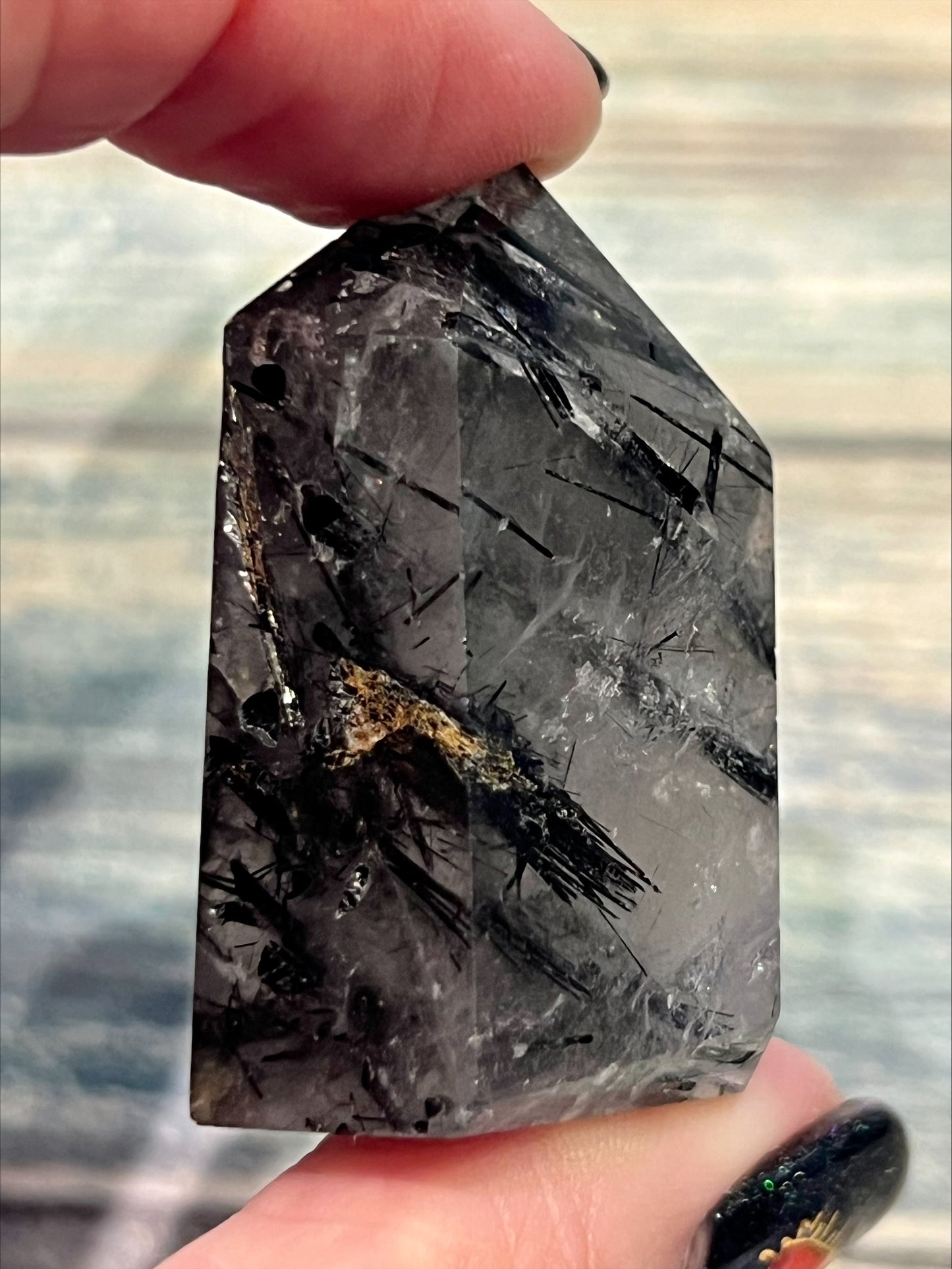 Tower - Rutilated Quartz