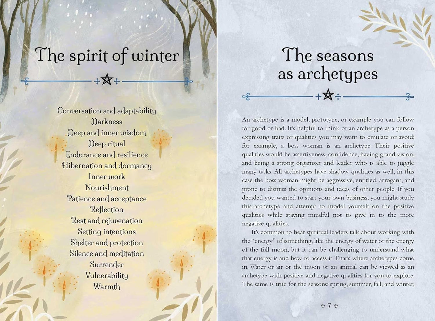 Seasons of the Witch - Winter Tarot