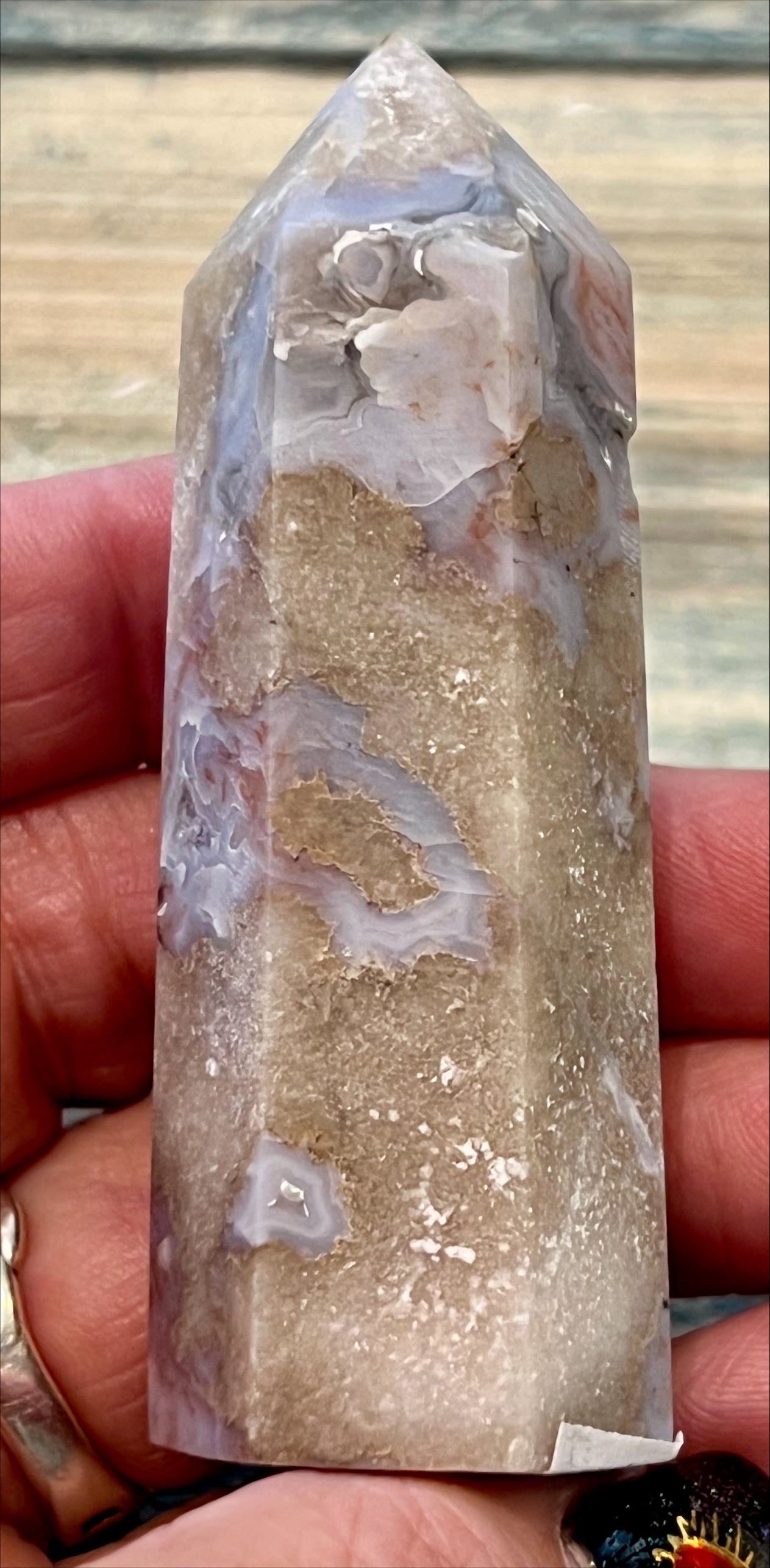 Tower - Flower Agate