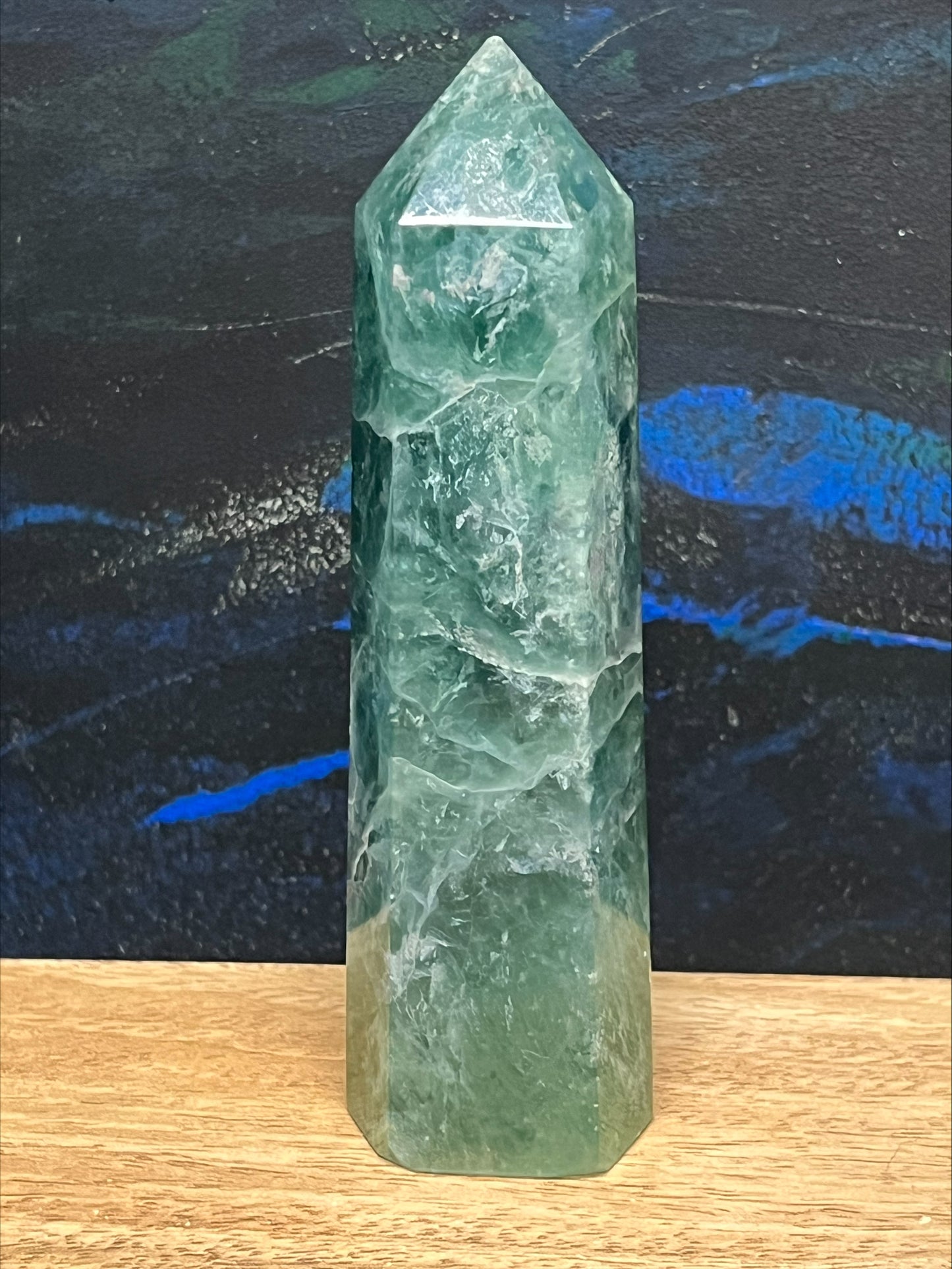 Green Fluorite Tower