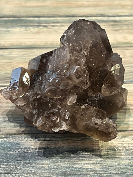 Smoky Quartz Druzy with Point