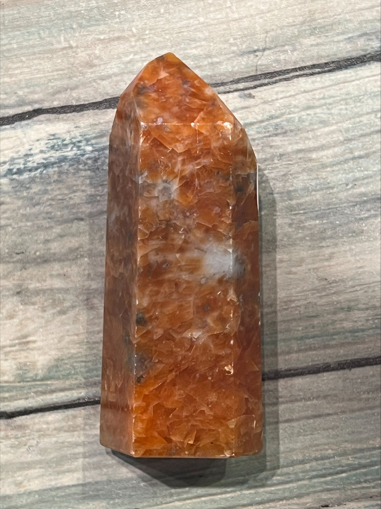 Orchid Calcite Point
