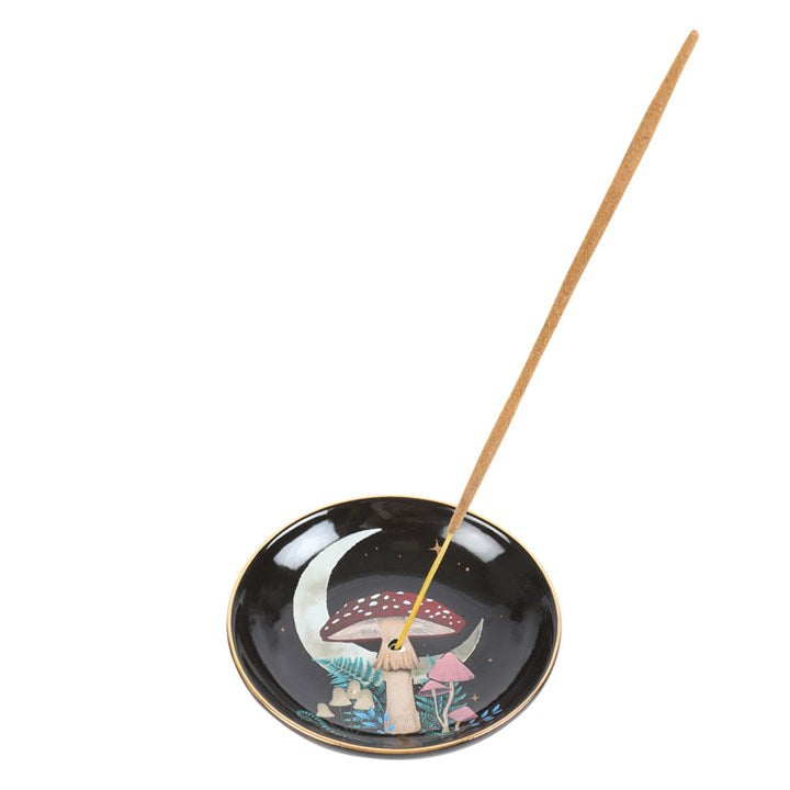 Forest Mushroom Ceramic  Incense Plate