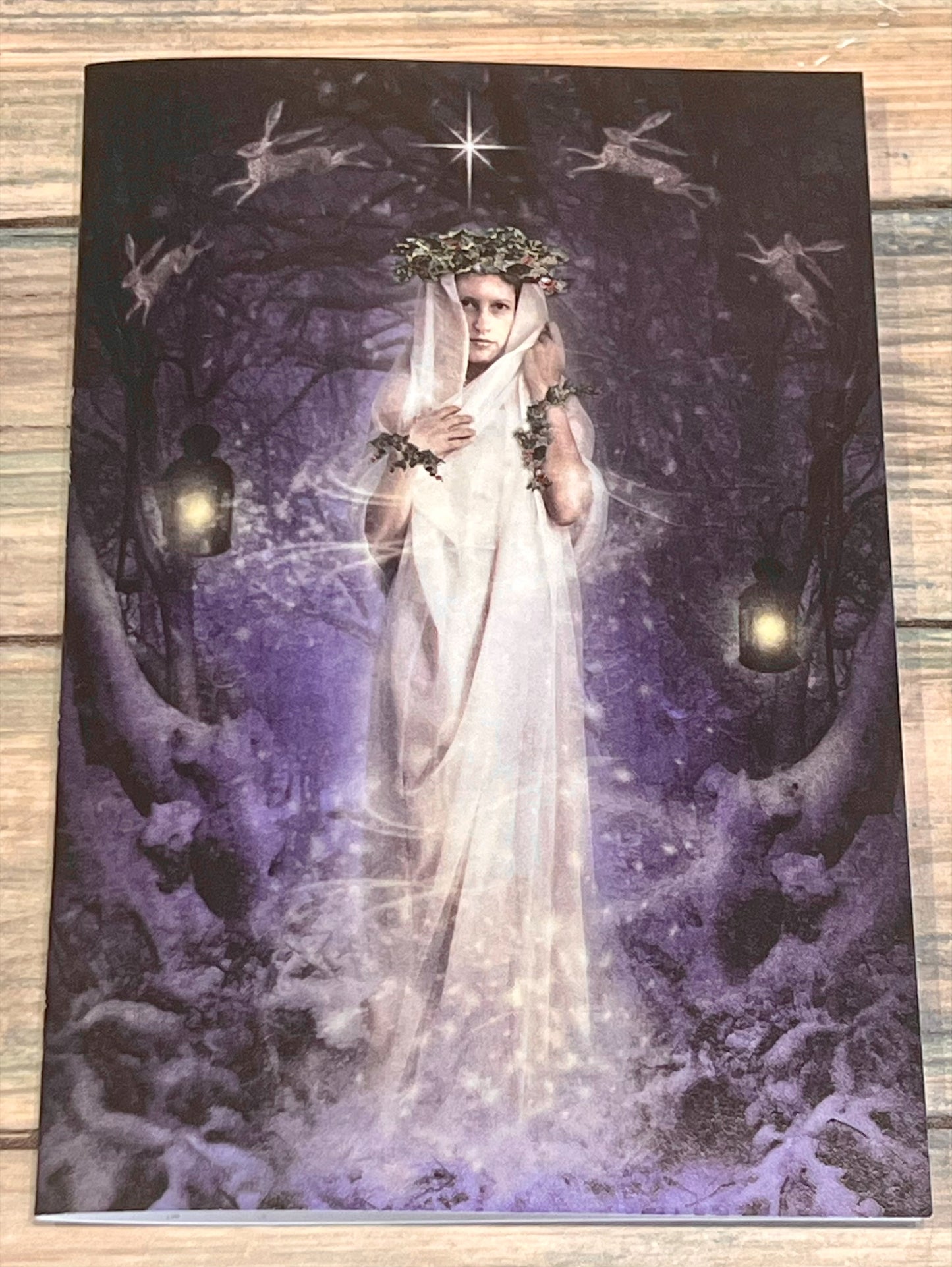 Yule Goddess greeting card
