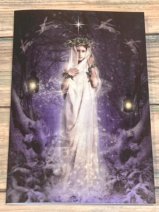Yule Goddess greeting card