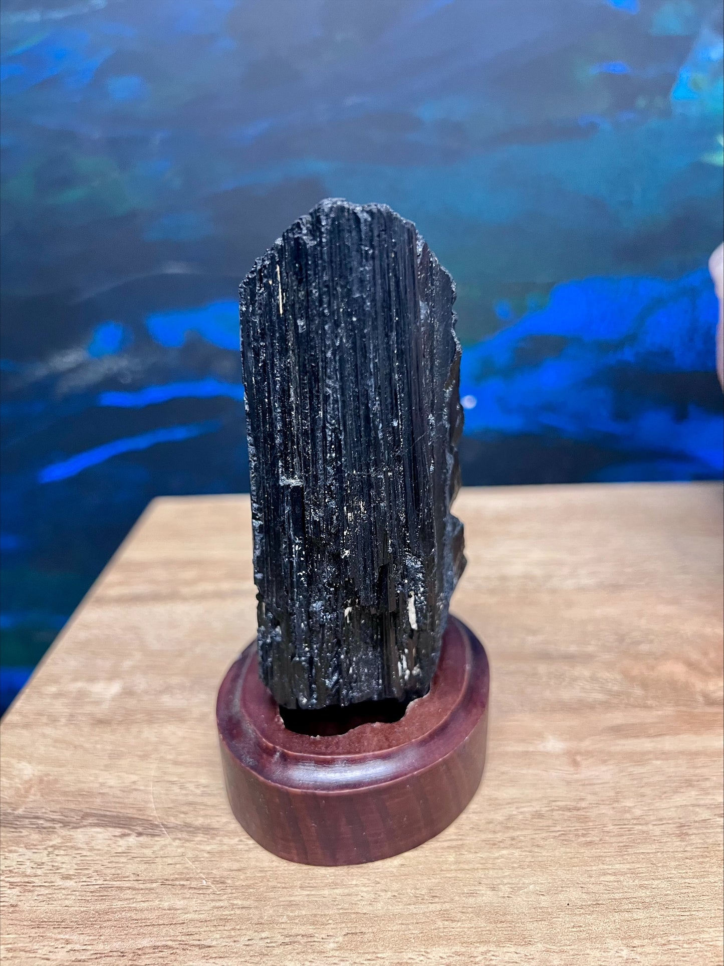 Tourmaline on Stand 648g