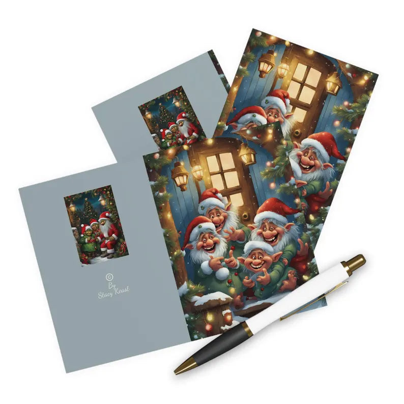 Christmas Greeting Card  - Jolly Trolls