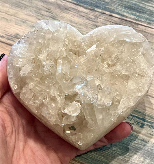 Smoky Quartz cluster heart
