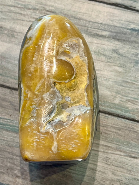 Bumblebee Calcite freeform.