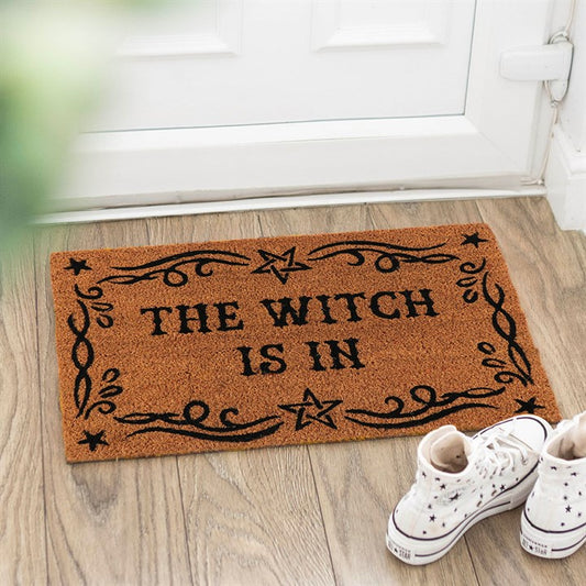 The Witch Is In Doormat