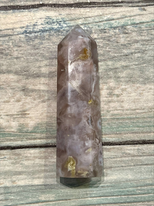 Tower - Flower Agate 6.5cm