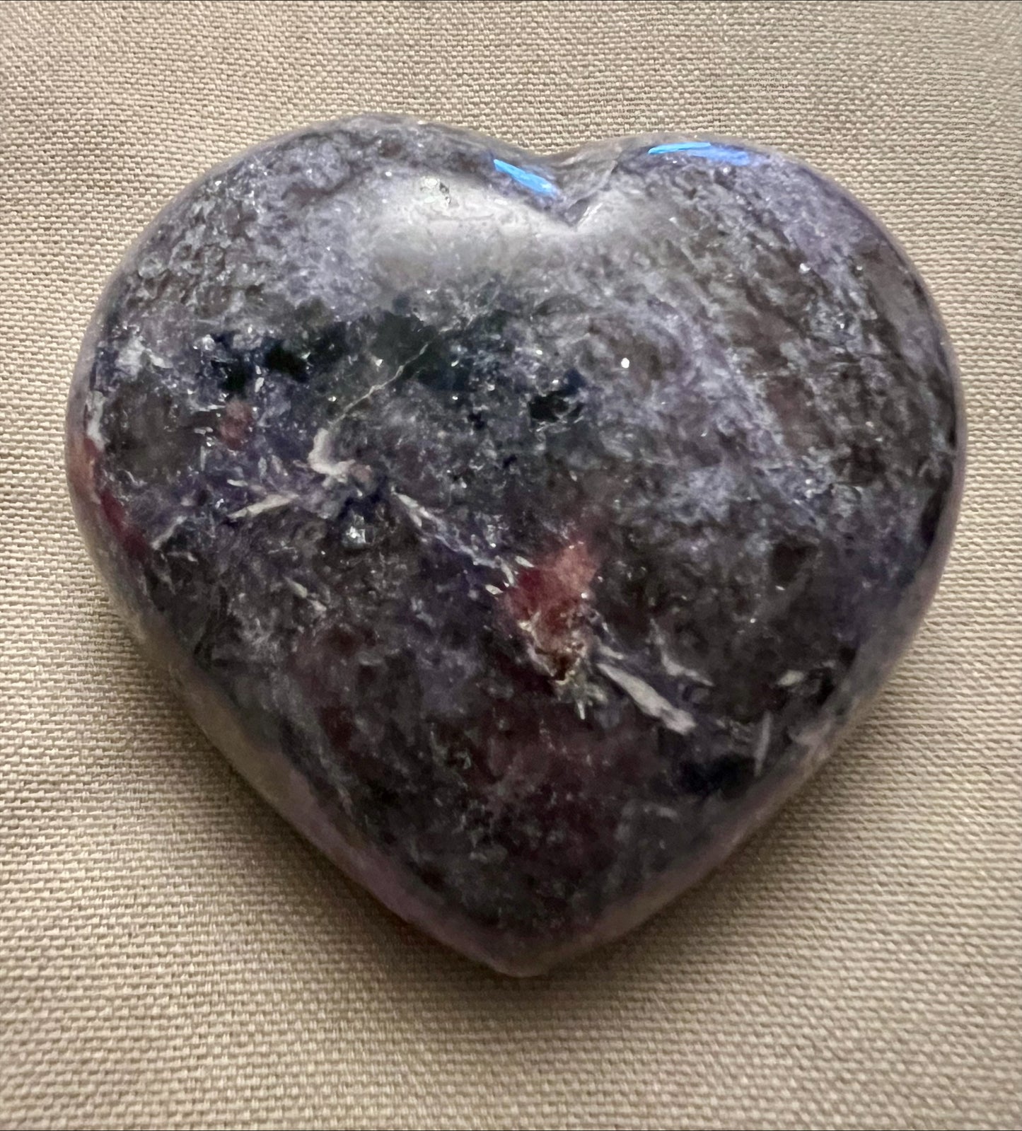 Heart - Lepidolite