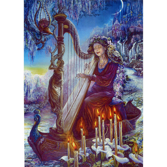 Minerva's Melody Greeting Card by