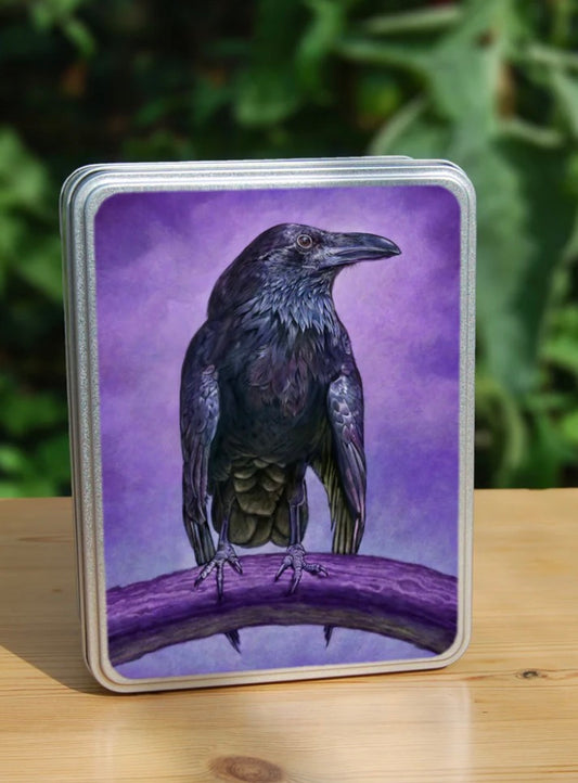 Rectangular Tin - Raven
