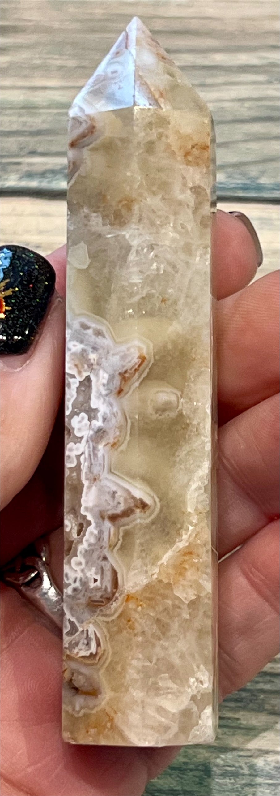 Tower - Flower Agate