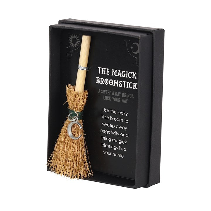 Crescent Moon Mini Broomstick