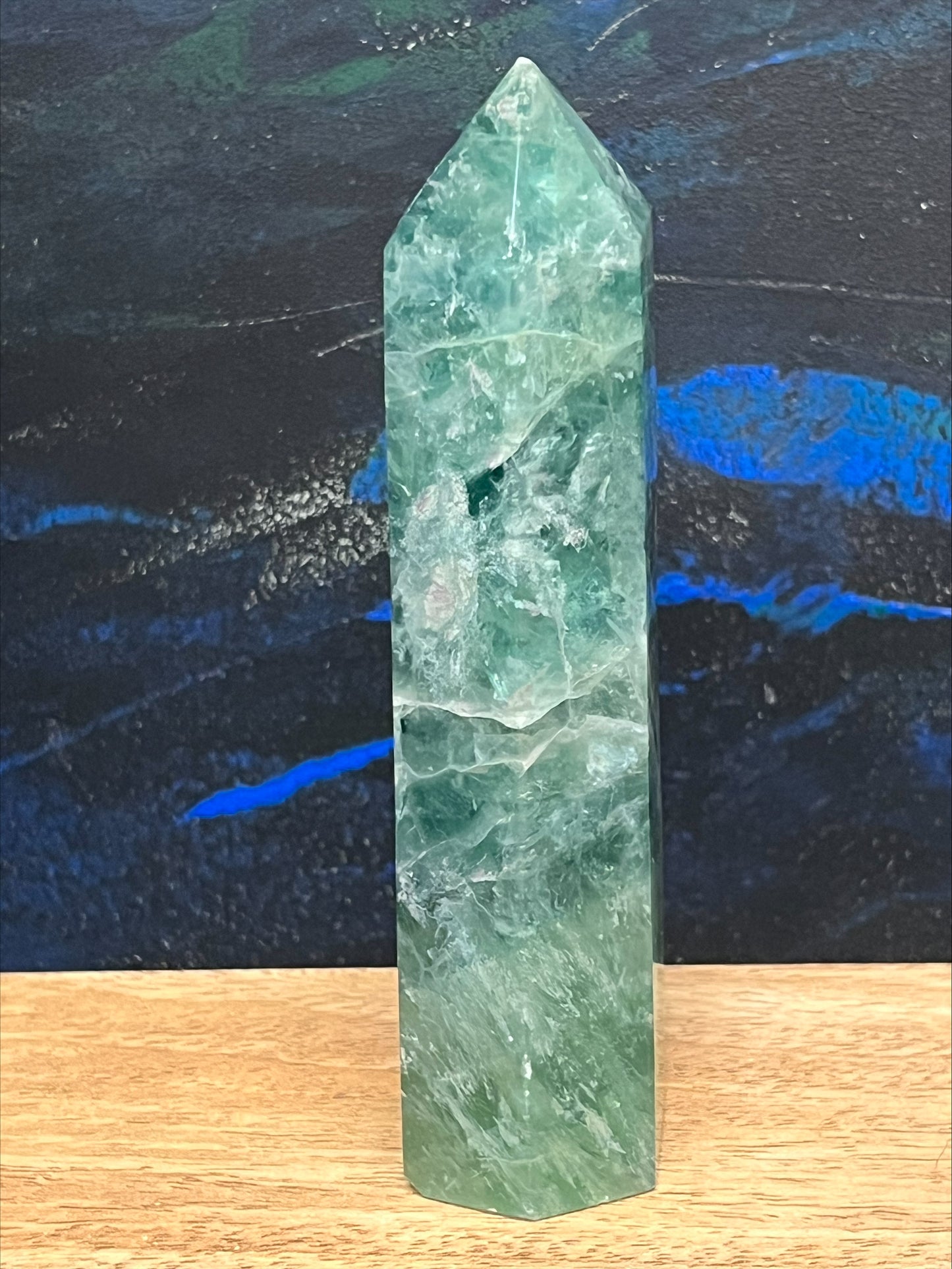 Green Fluorite Tower