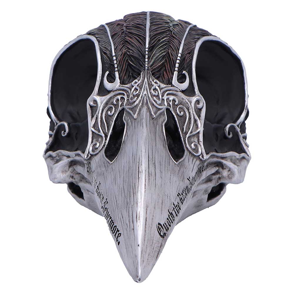 Quoth the Raven Skull 20.2cm