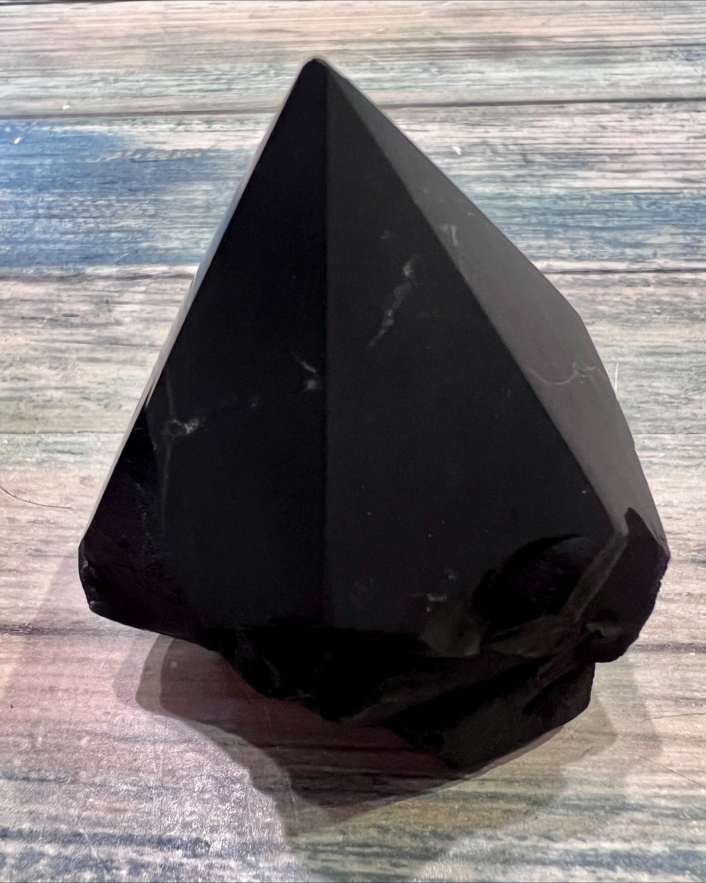 Shungite Cut Base Point