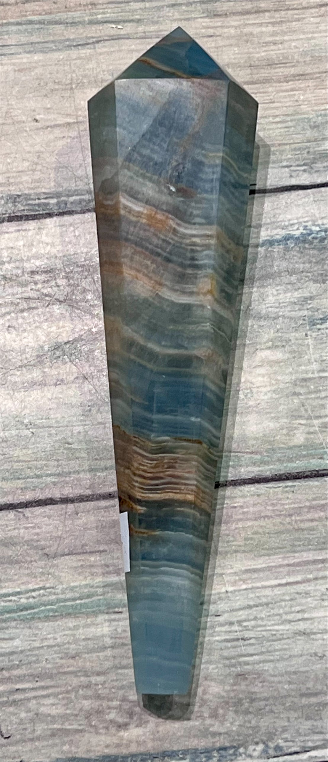 Blue Onyx Wand