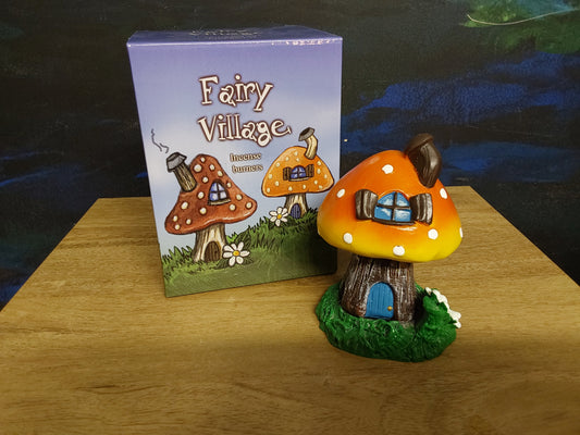 Fairy Village Incense Burner