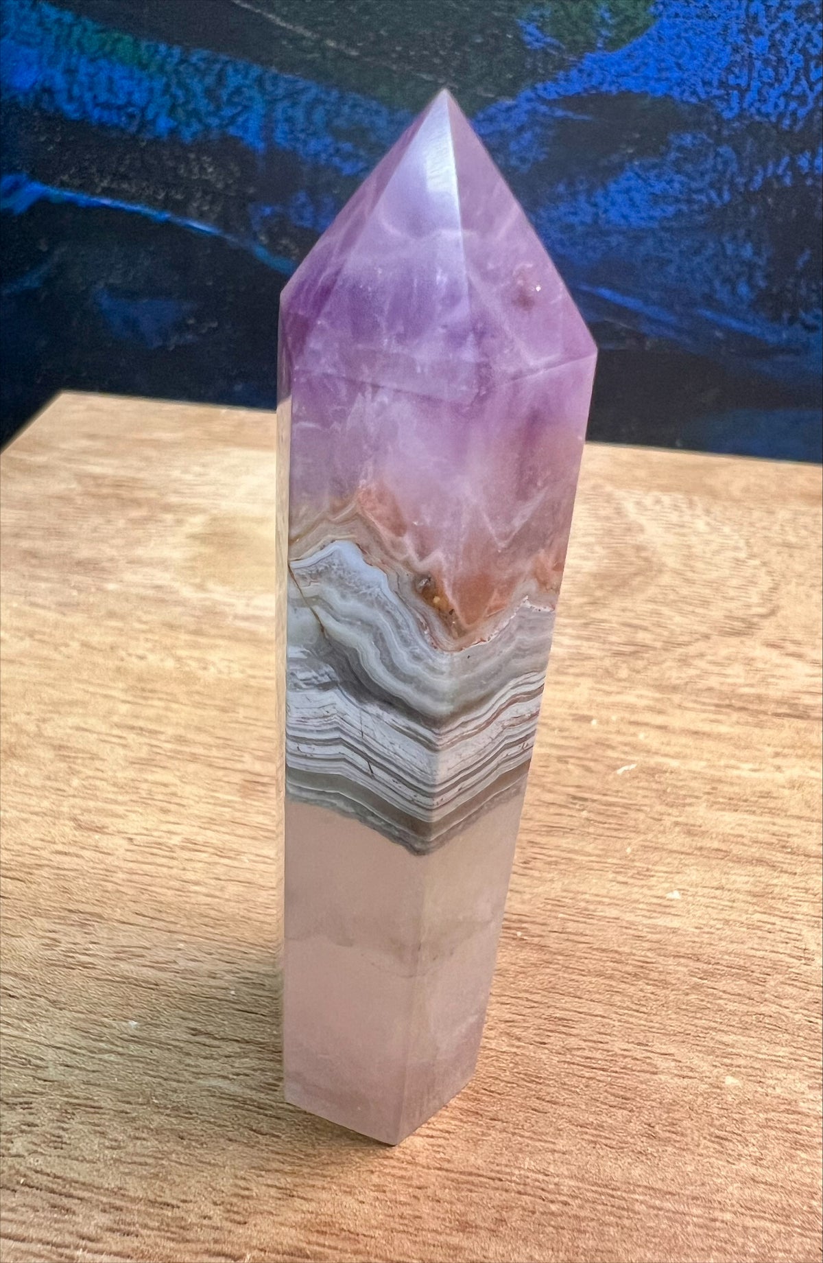 Amethyst Jasper Point