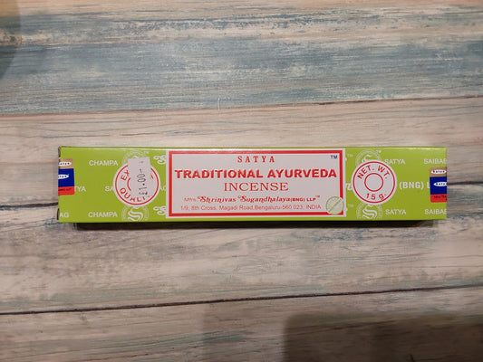 Traditional Ayurveda satya incense