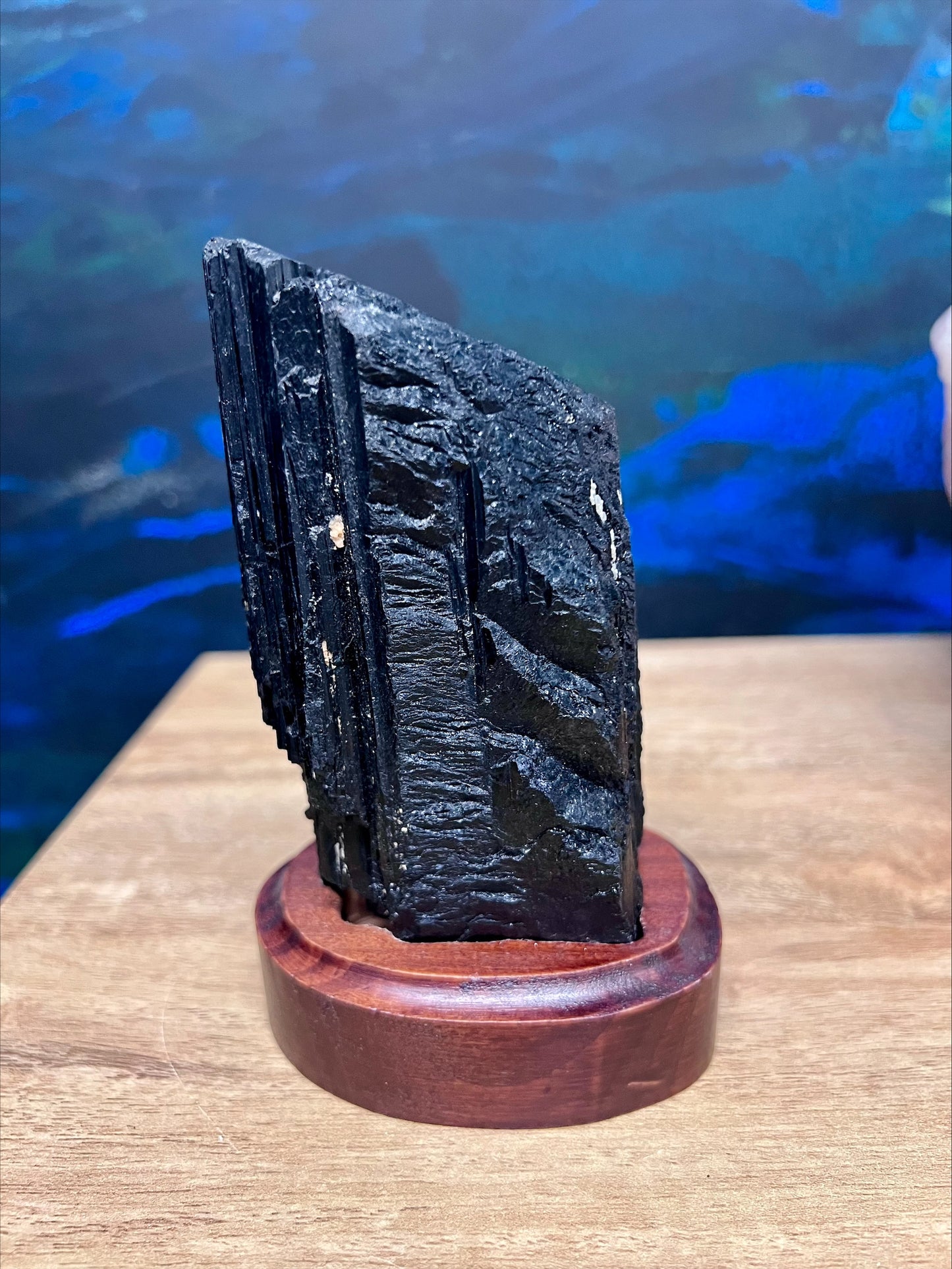 Tourmaline on Stand 648g