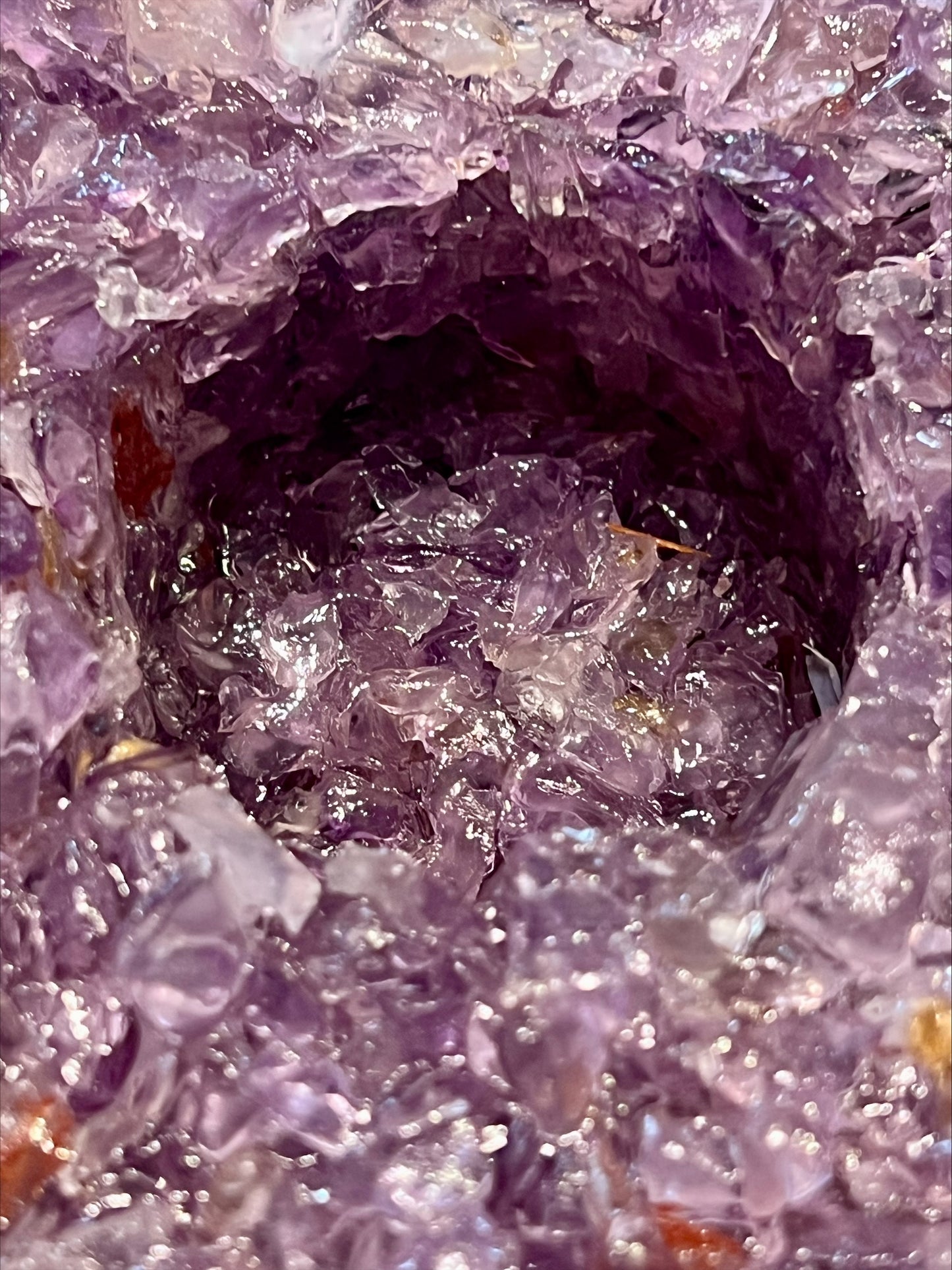 Amethyst Chip Tealight Holder