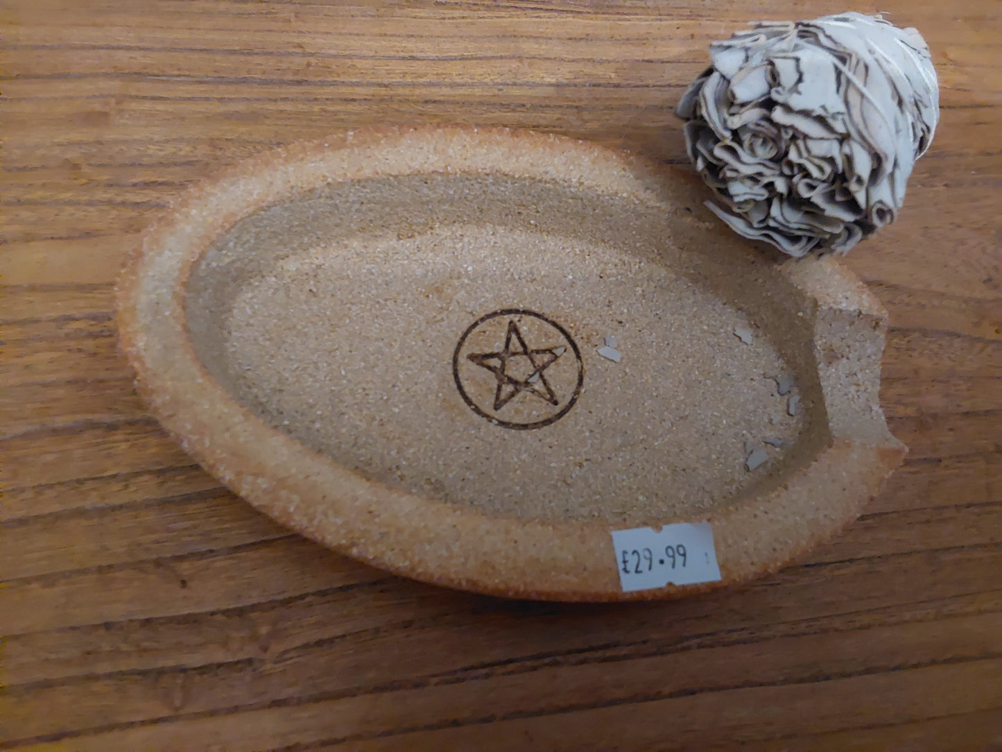 Smudging dish and smudge stick by Star Child
