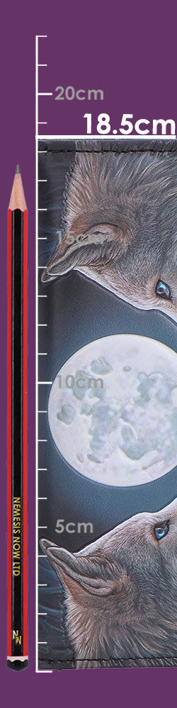 Lunar Gaze Embossed Purse 18cm