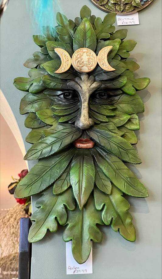 Arden Green Man Plaque