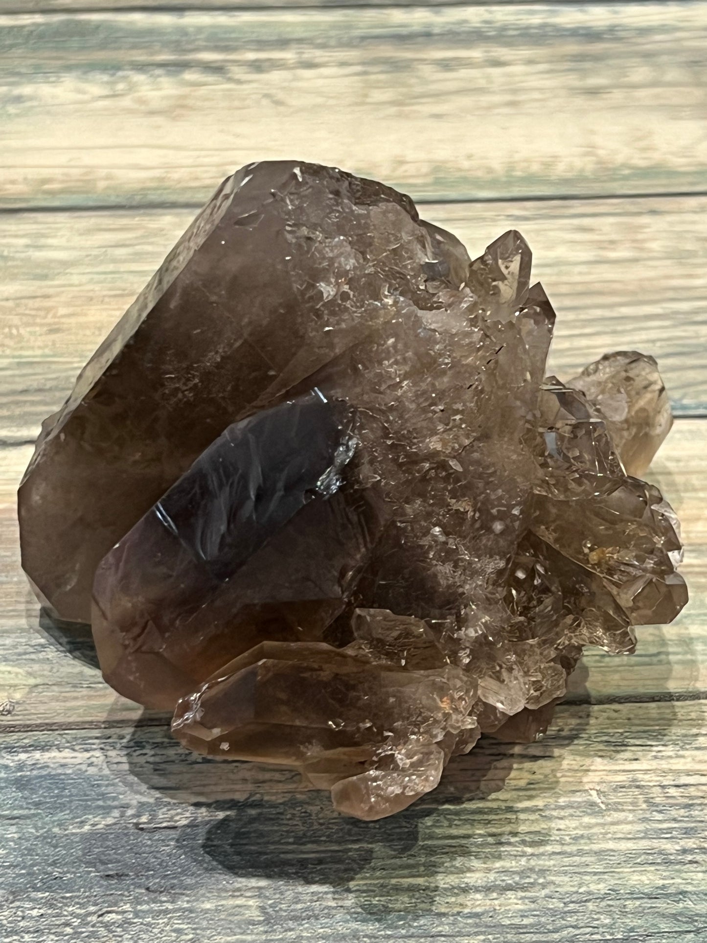 Smoky Quartz Druzy with Point