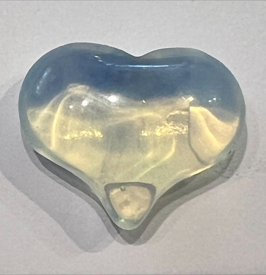 Heart - Opalite tear drop