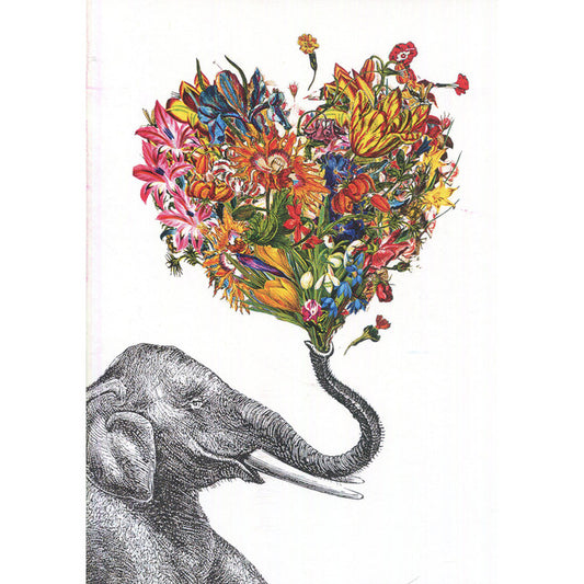 Love Elephant Greeting Card