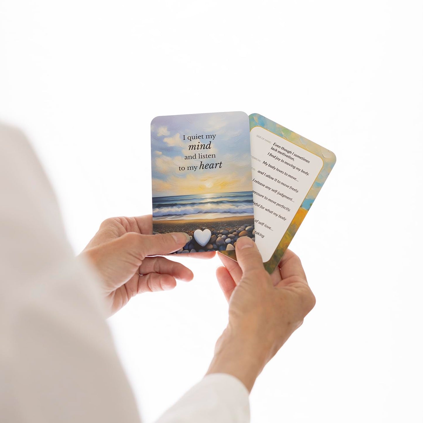 The Tapping Solutions Daily Guidance 52 card deck and guidebook