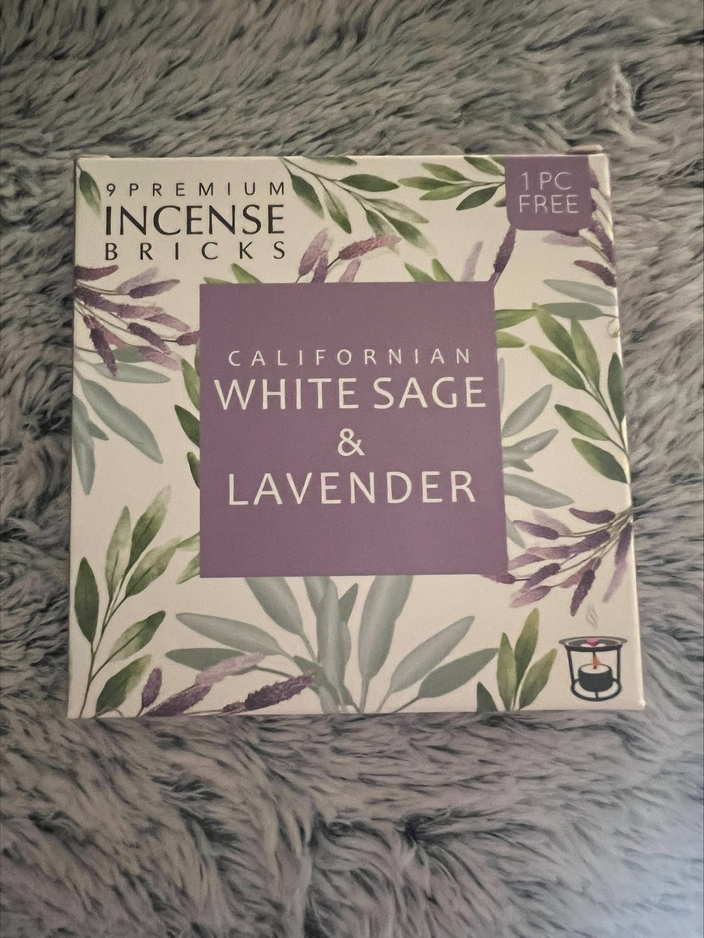 Californian White Sage & Lavender Incense Bricks