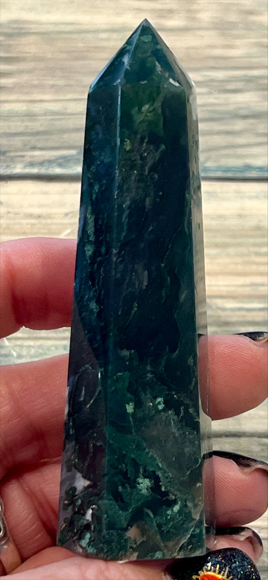 Tower - Moss Agate