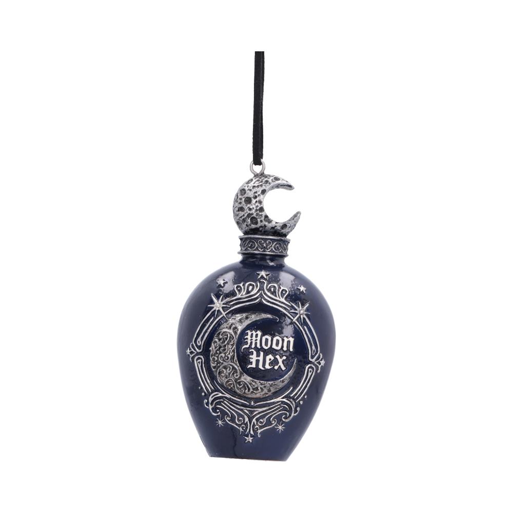 Moon Hex Potion Bottle Hanging