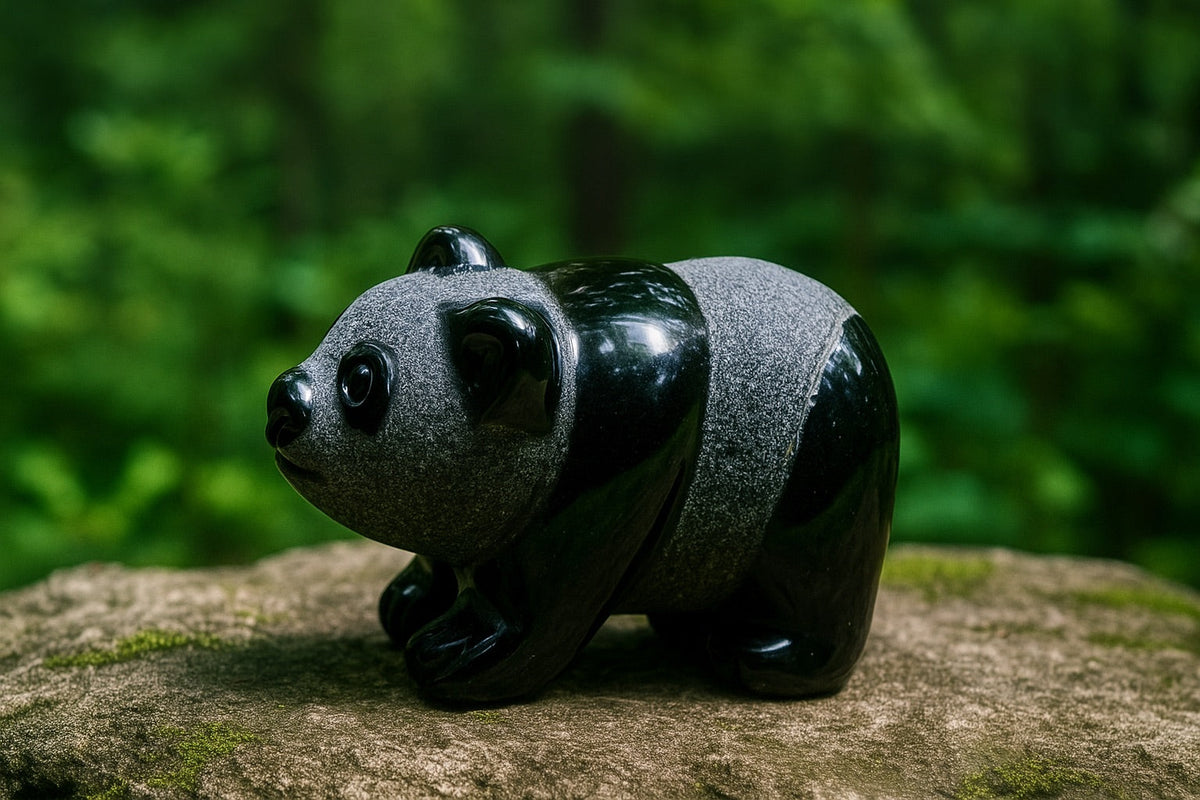 Large Obsidian Panda