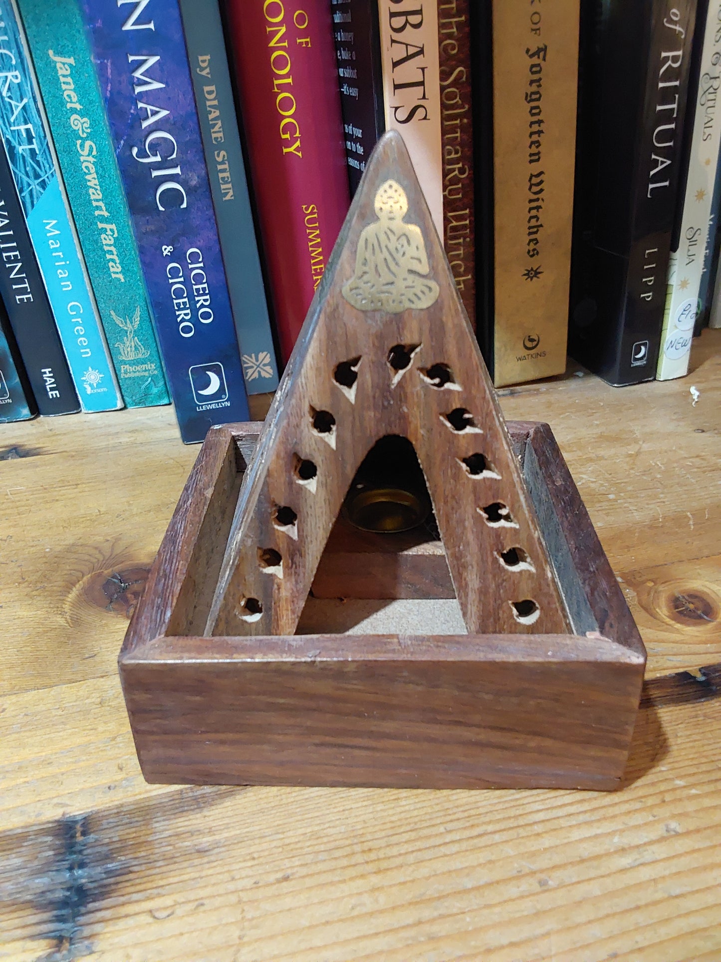 Pyramid Cone Incense Holder
