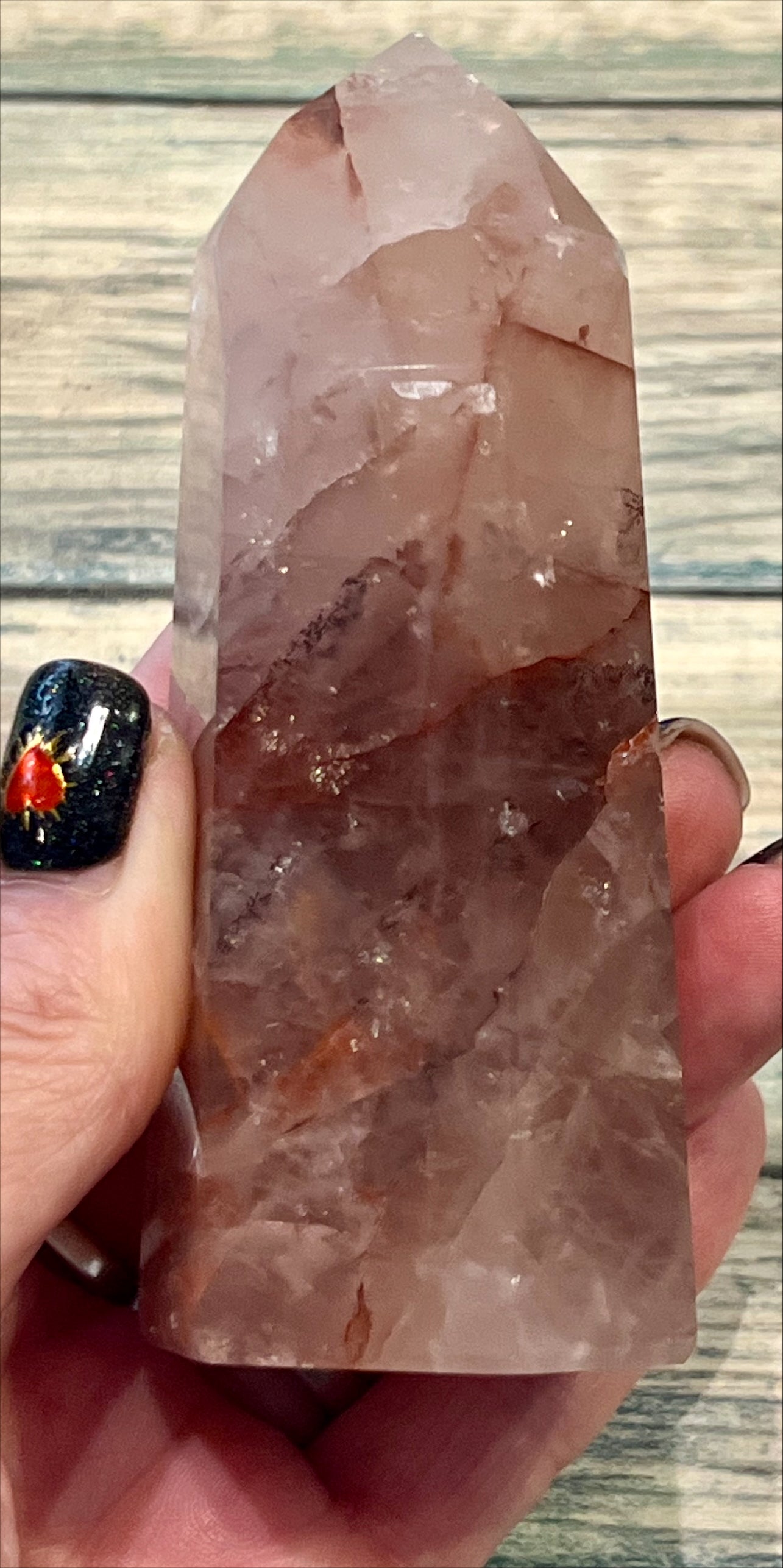 Tower - Hematoid Quartz