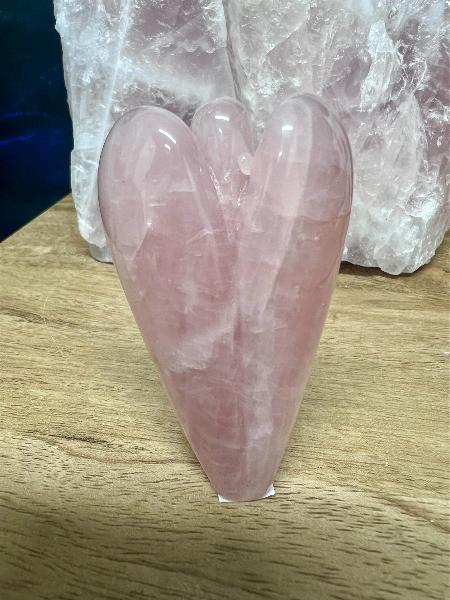 Rose Quartz Angel 8cm