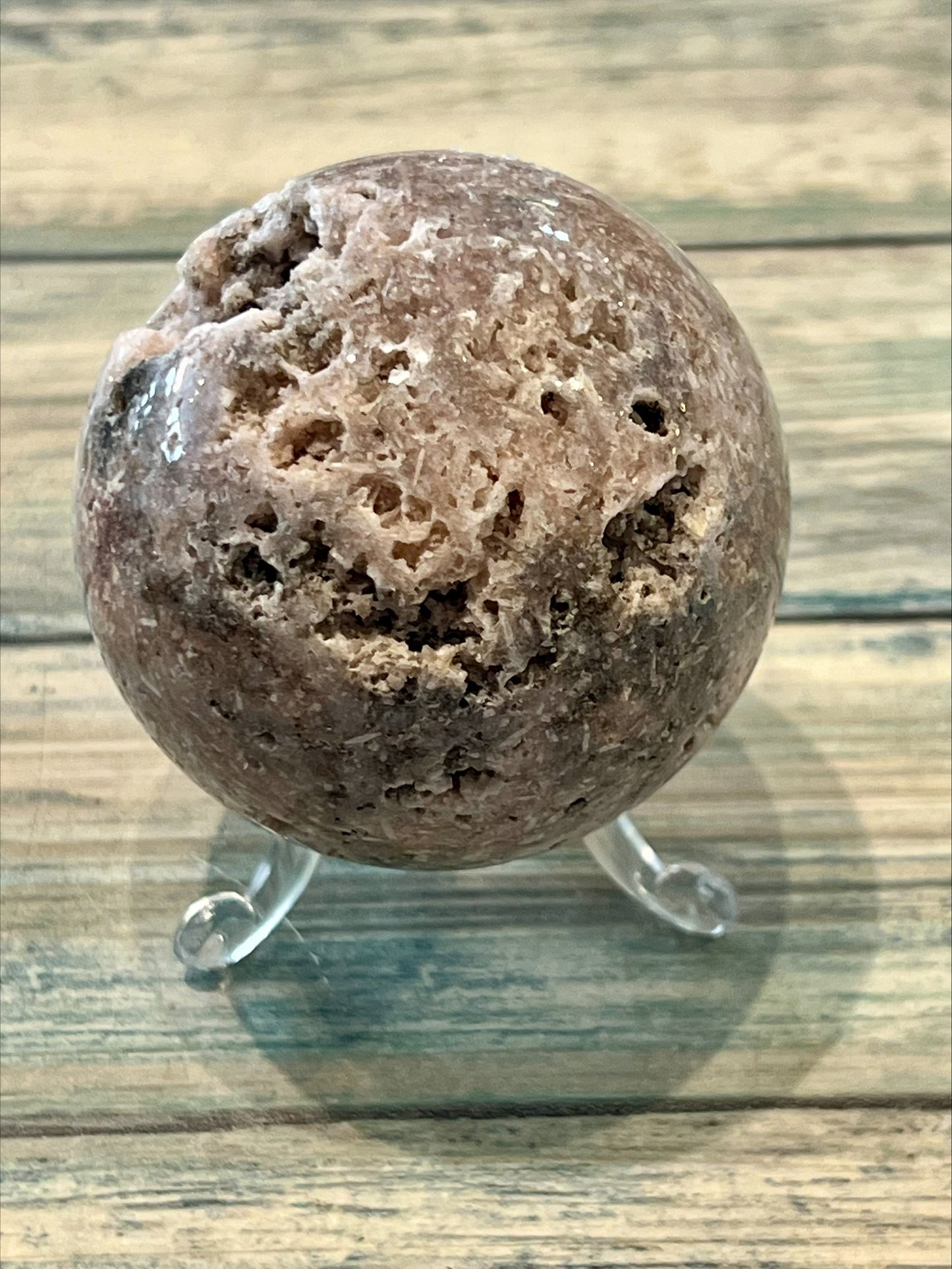 Pink Amethyst Sphere