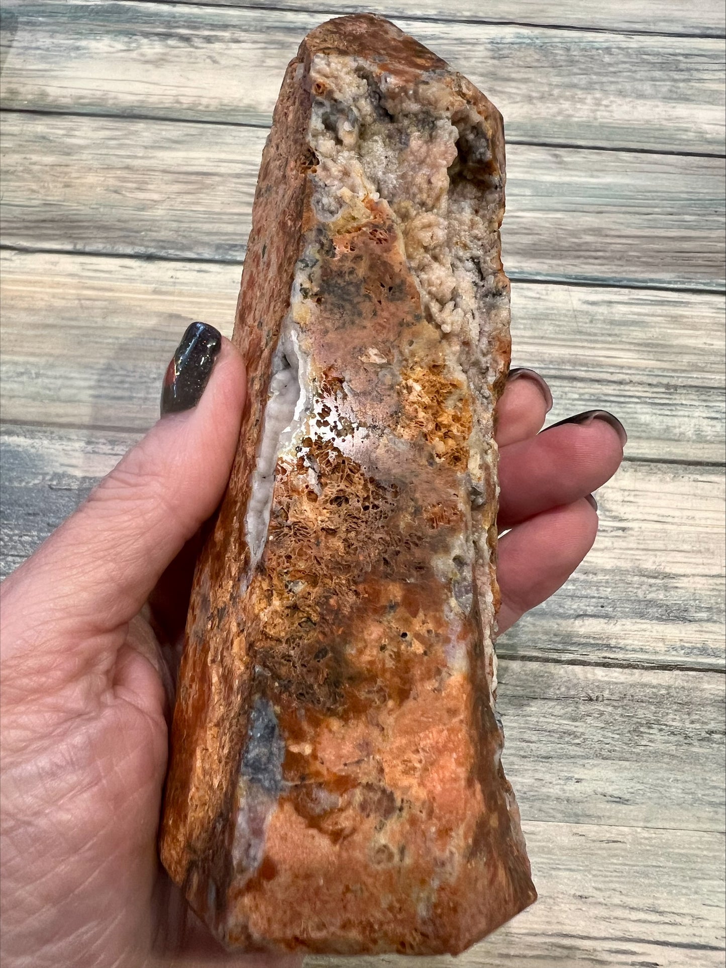 Tower - Apatite and Chalcedony