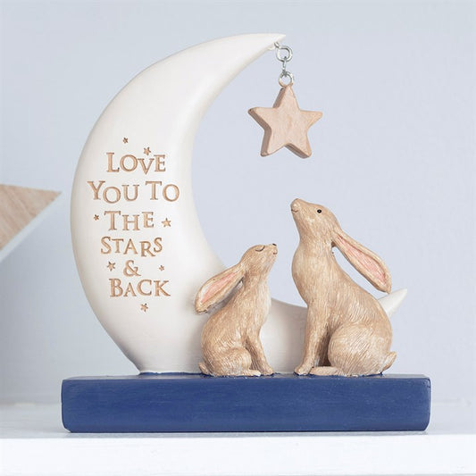Love you to the stars and back decorative sign