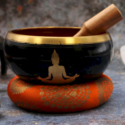 Large Buddha Singing Bowl 14cm