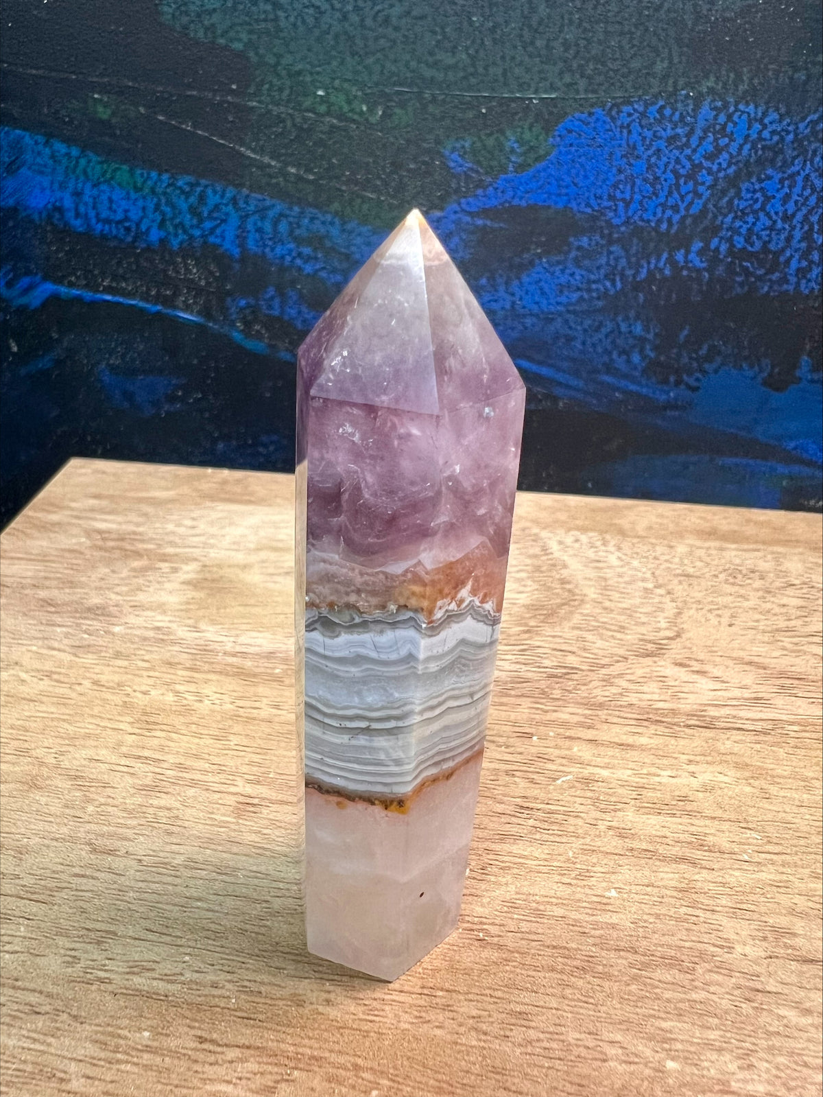 Amethyst Jasper Point