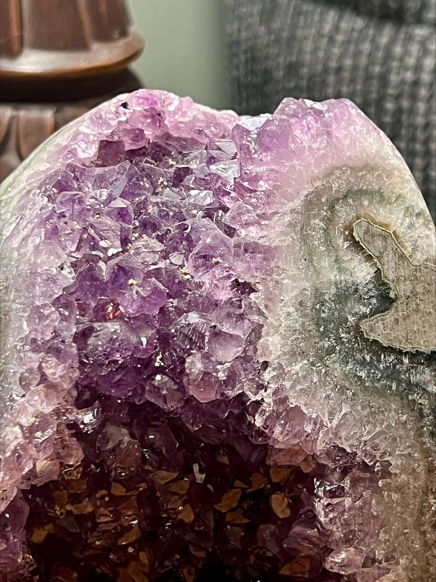 Amethyst Crystal Geode - Uruguayan
